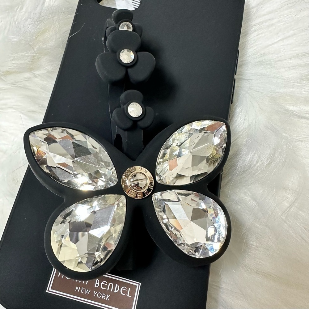 NWT Henri Bendel Silicone Butterfly Ring Case for iPhone 6/7